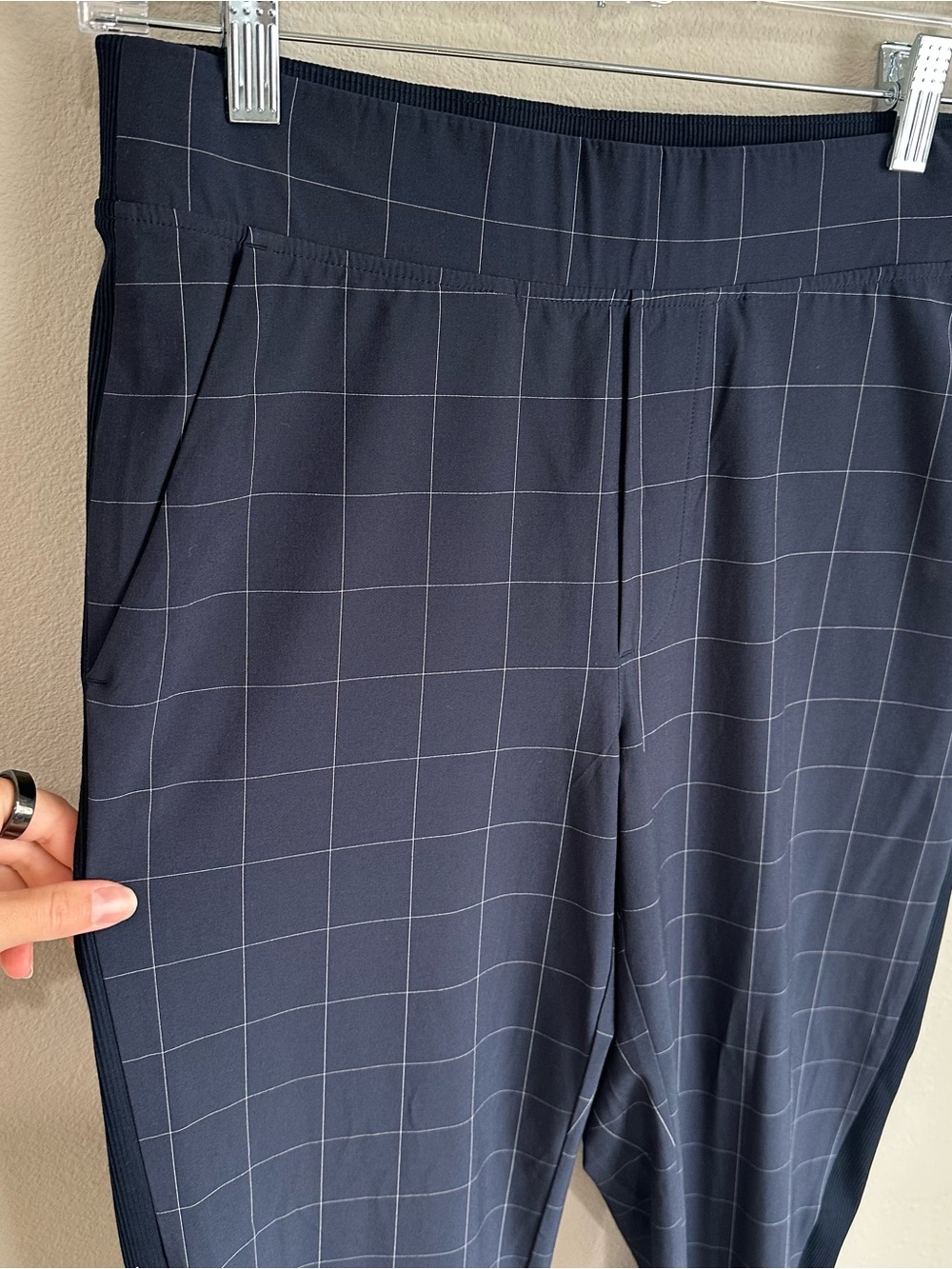 Athleta 4 Tall Brooklyn Pants Navy Blue